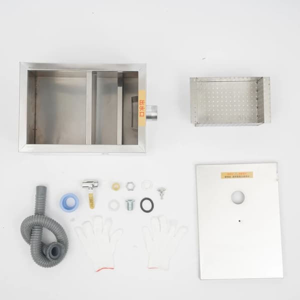 Olje-vattenseparator, 18-20L kapacitet, automatisk drift,Silver