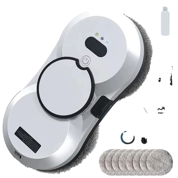 Fönsterputsrobot, Hög Sugförmåga, Fjärrkontroll,Ja, 5600PA