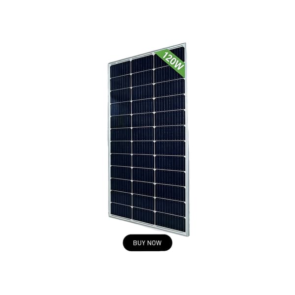Solpanel, Hög Effektivitet, Hållbar Design,1st 120w panel