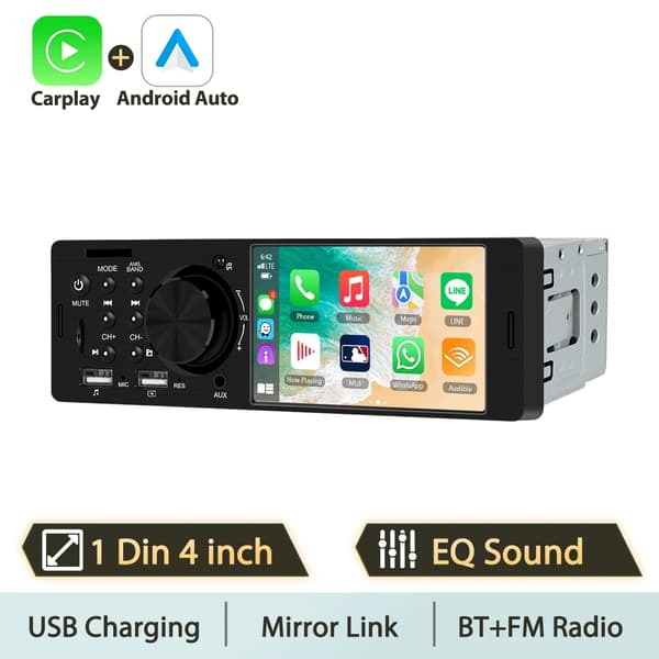 Carplay, Touchskærm, Trådløs forbindelse,MP5