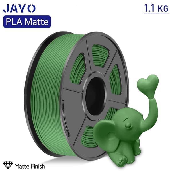 3D-skrivarfilament, PLA-material, 1,75 mm diameter,olivgrön