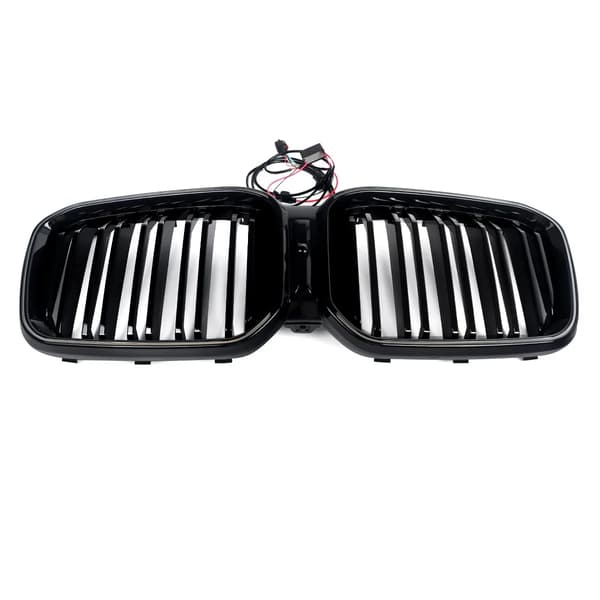 Grill, Direkte Erstatning, LED Lysfunktion,glans sort