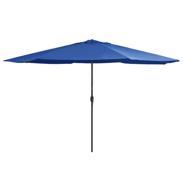 Trädgårdsparasol, Metallkonstruktion, Lätt Montering,Blå