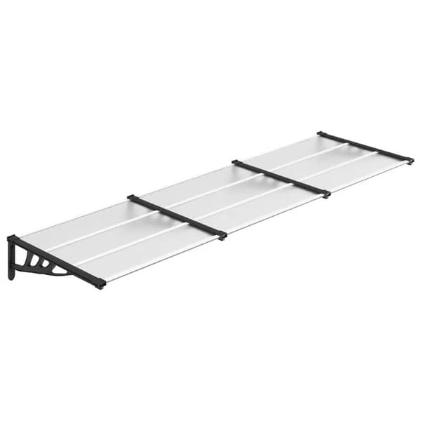 Dörrmarkis, Polykarbonatkonstruktion, Väderbeständig,Klar