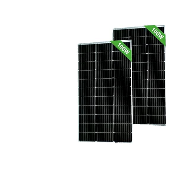 Solpanel, Hög Effektivitet, Väderbeständig,2st 100w panel