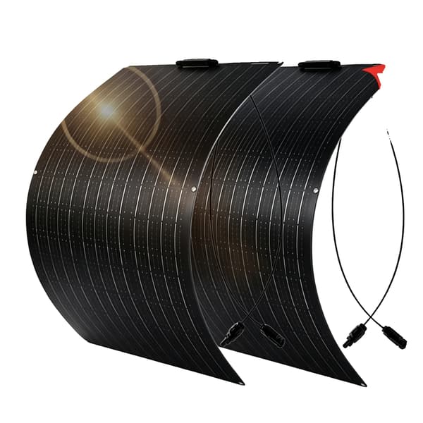 Solpanel, 110W Maksimal Effekt, Bypass Diode Teknologi,2stk 110w panel
