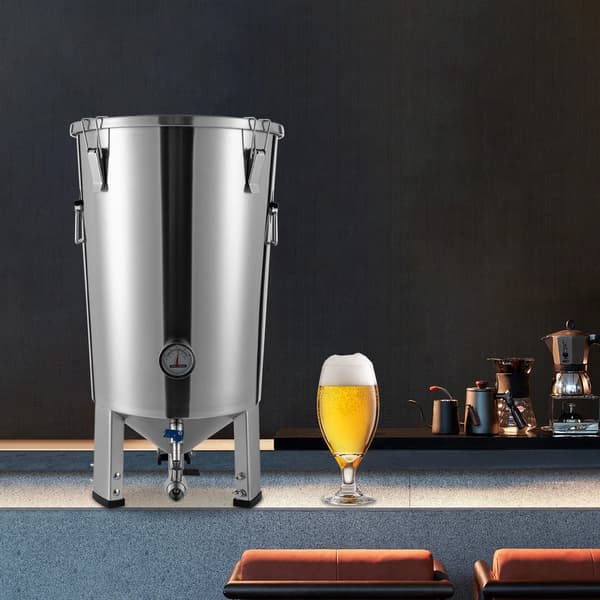 Fermenteringsmaskine, 32L kapacitet, rustfrit stål konstruktion,Lys Grå