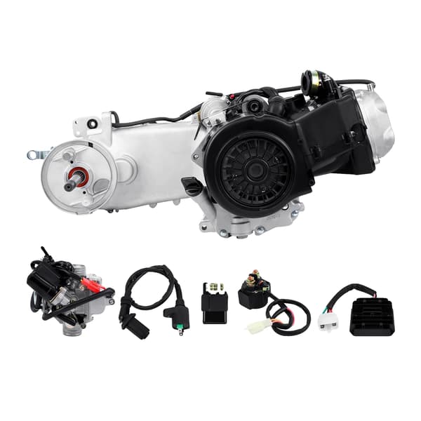 Motorpaket, 150CC Encylindrig, 4-Takts Växellåda,Silver
