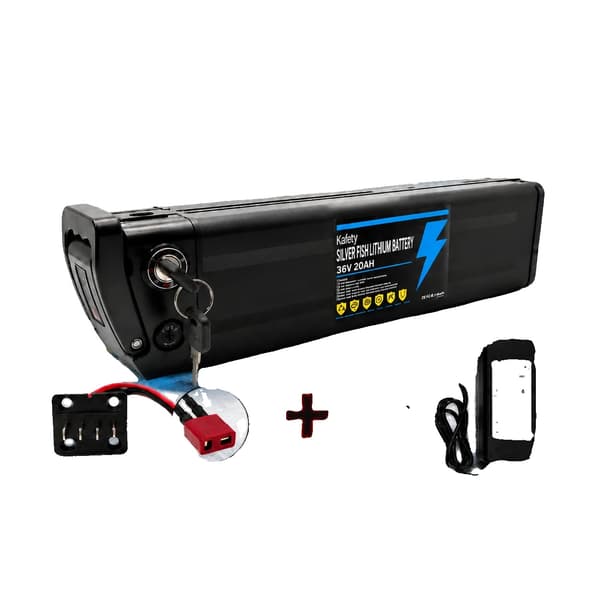 Litiumbatteri, 20Ah kapacitet, 48V kompatibilitet,36VSilverfish-T Plug