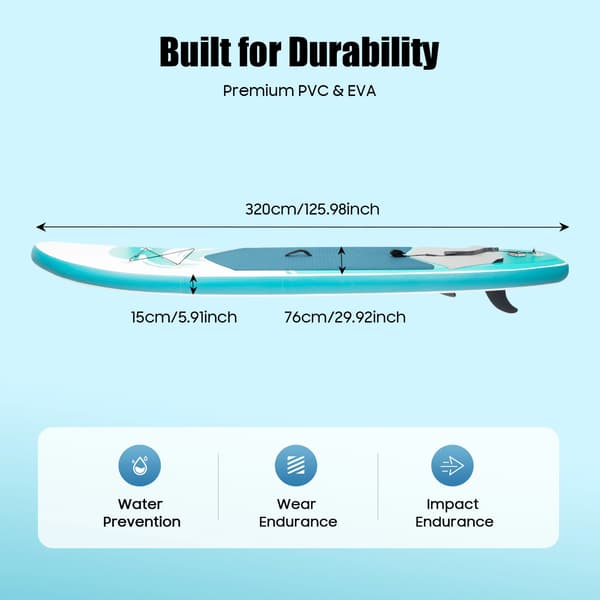 Stand-Up Paddle Board, Oppusteligt Design, Alsidige Vandaktiviteter,MULTI