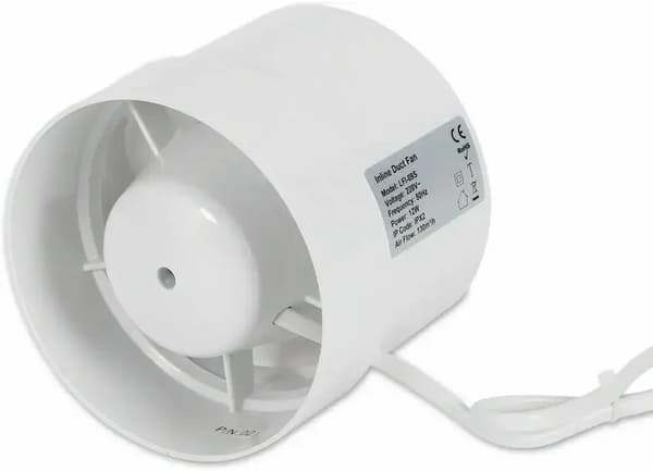 Extractorfläkt, Högkvalitativ ABS, Tyst Drift,VIT