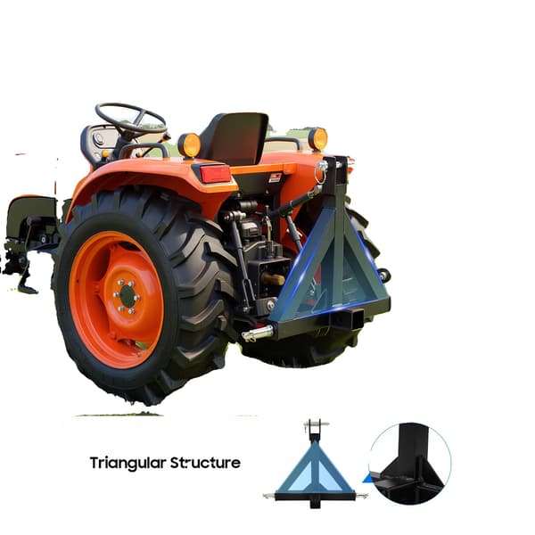 Trailerkrog, kraftig jernkonstruktion, nem installation,sort