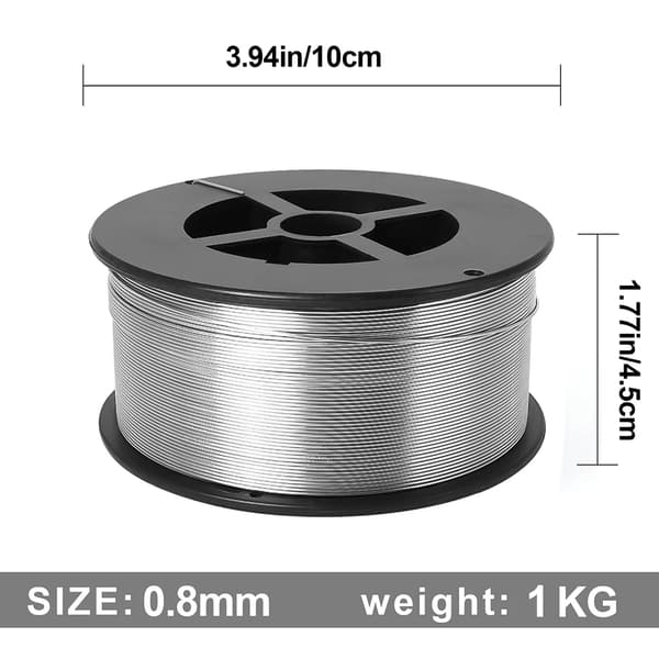 Svejsetråd, Rustfrit Stål, 0,8mm Diameter,0,8mm, 1Rulle