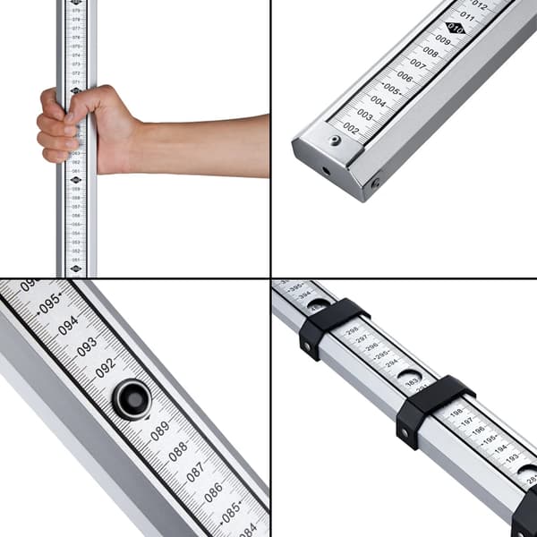 Nivåregel, 3m Aluminiumlegering, Hög Precision,3M