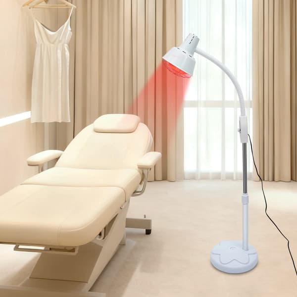 Infraröd Terapi Lampa, Justerbar Höjd, Effektiv Smärtlindring,VIT