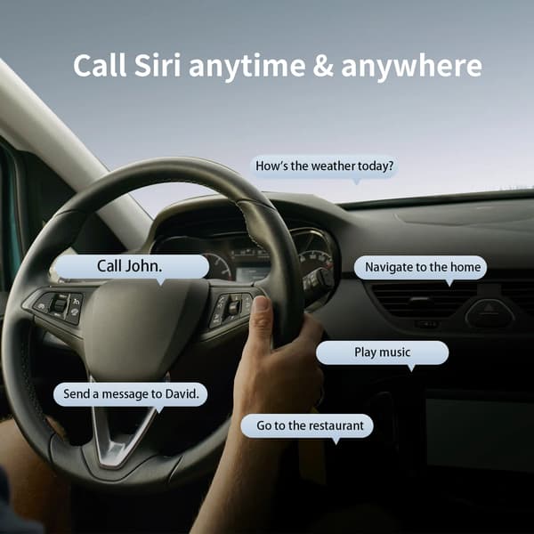 Langaton Carplay-sovitin, Multimedia-tuki, Kameraintegraatio,SMEG
