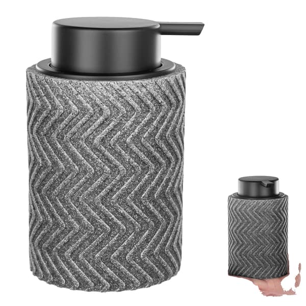 Tvålbehållare, Geometrisk Design, Hållbara Material,GRÅ