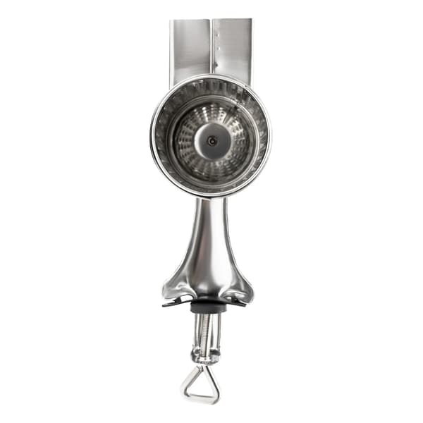 Grönsakshackare, rostfritt stål, manuell, Silver