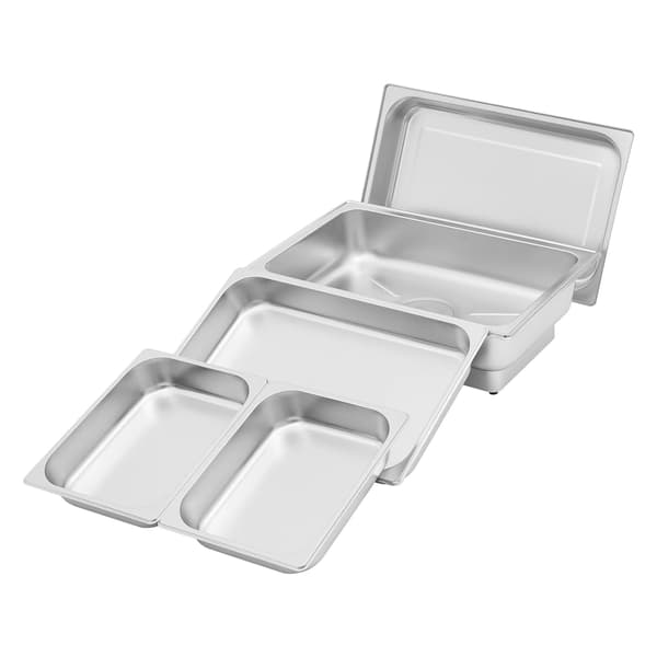 Buffet Server, Intelligent Temperaturkontrol, Højkvalitets Rustfrit Stål,1eller2 Rum