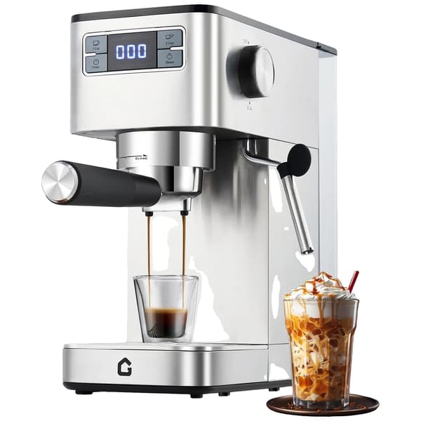 Espressomaskin, Integrerad mjölkskummare, Digital display,EU