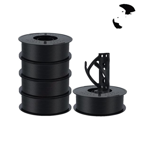3D-printer filament, kulfiber materiale, høj kompatibilitet,5KG PLA-CF