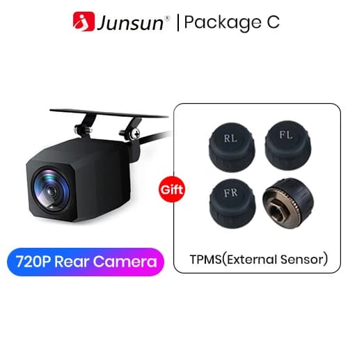 Bagudsigtskamera, 720P opløsning, 140° vidvinkel,HS19 TPMS