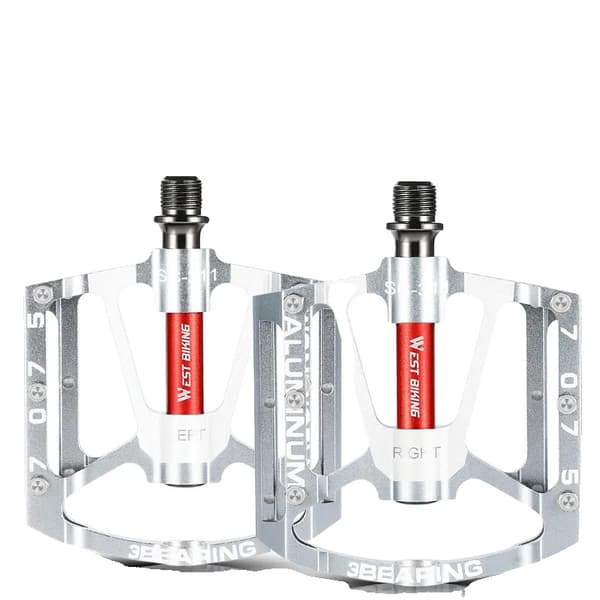Pedal, Ultralätt Design, Antislipfunktion,Silver