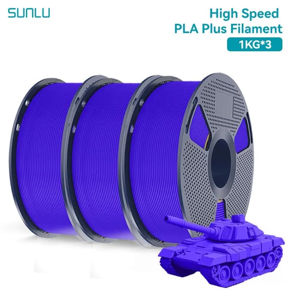 3D-printer filament, høj hastighed, bred kompatibilitet,Blå