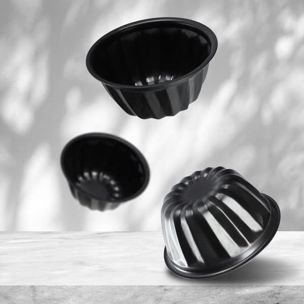 Bakform, Non-stick Metall, Spiraldesign,Silver