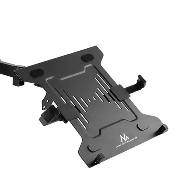Bærbar Computerstand, VESA-kompatibilitet, Ergonomisk Design,sort