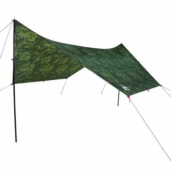 Tarp Solskydd, Bärbar Markis, UV-Skydd,Grön