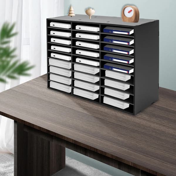 Filorganisator, 27 Rum, Nem Adgang Design,sort