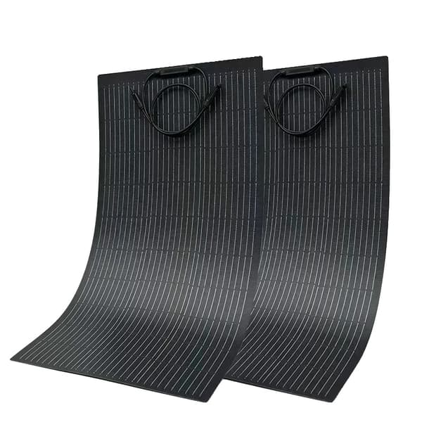 Solpanel, Fleksibelt Design, Høj Effektivitet,Fleksibel 2PCS-100W