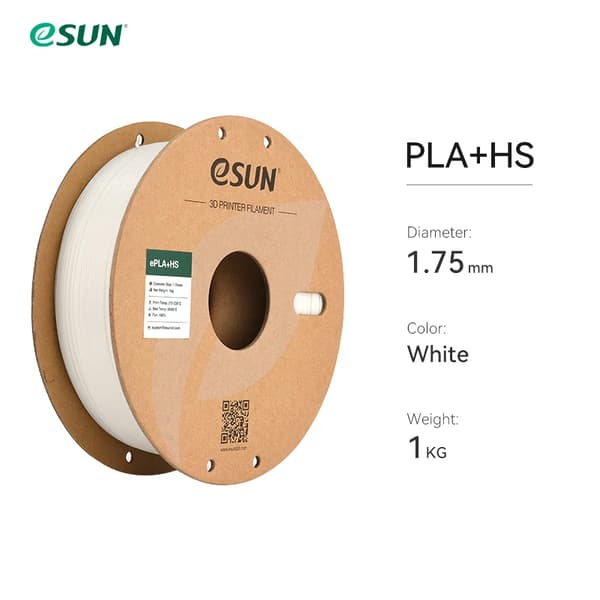3D-skrivarfilament, PLA-material, högpresterande,Vit