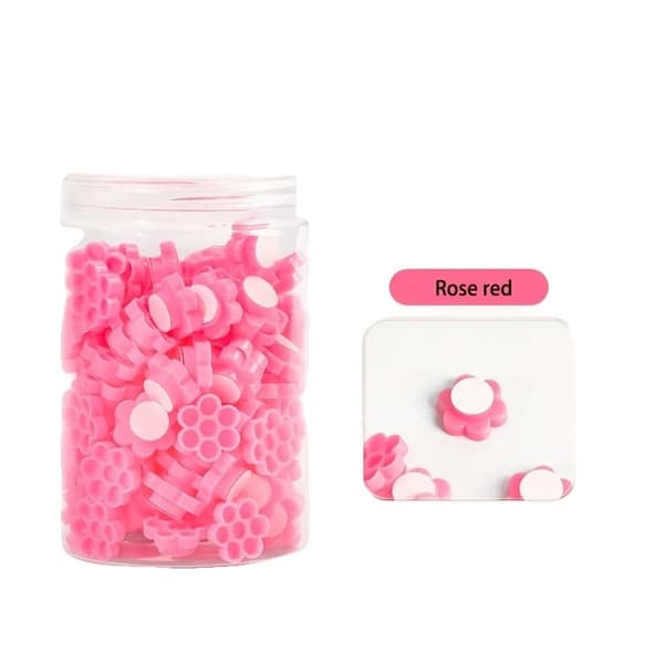 Klebringeholder, 120 stk, Alsidig værktøjsskuffe,Pink