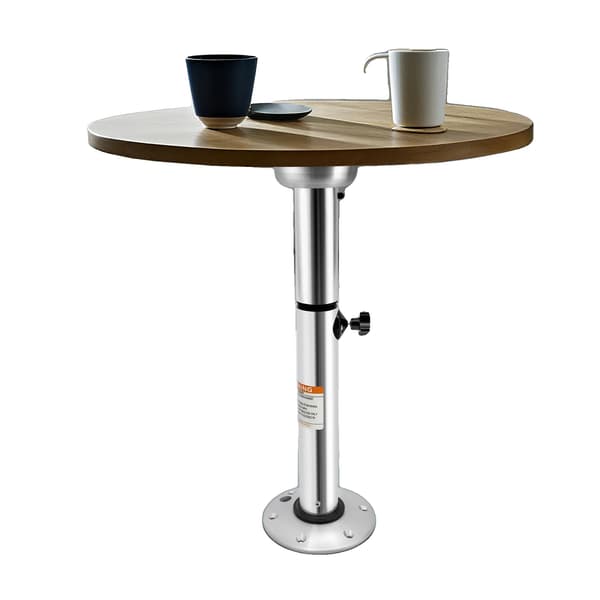 Bordstativ, Höjdjusterbart, Lättviktsdesign i Aluminium,Silver