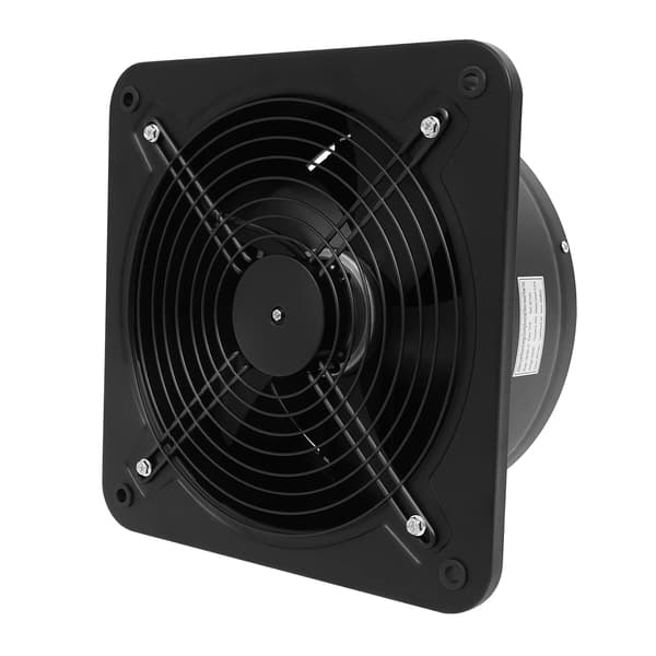Afbudsventilator, Høj Luftstrøm Kapacitet, Holdbar Metal Konstruktion,sort