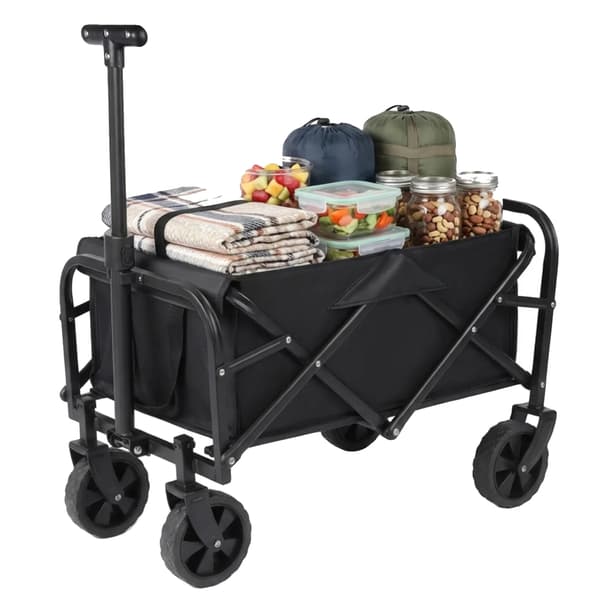 Campingvogn, Tungt Arbejde, Justerbart Håndtag,5-tommer 50L