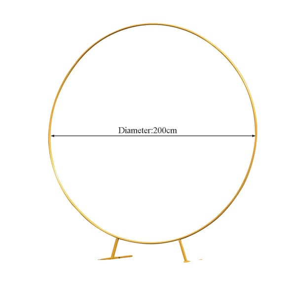 Ballonbue Stativ, Elegant Design, Holdbar Konstruktion,Guld