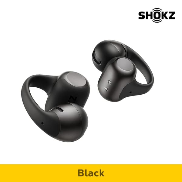 Øreklips hovedtelefoner, Bluetooth-forbindelse, ergonomisk design,OpenDots 2-Sort