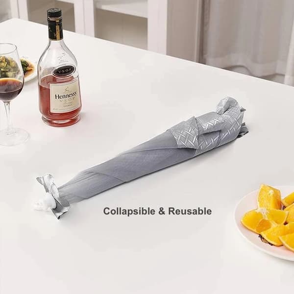 Maddække, ultrafin mesh, sammenklappeligt design,GRÅ
