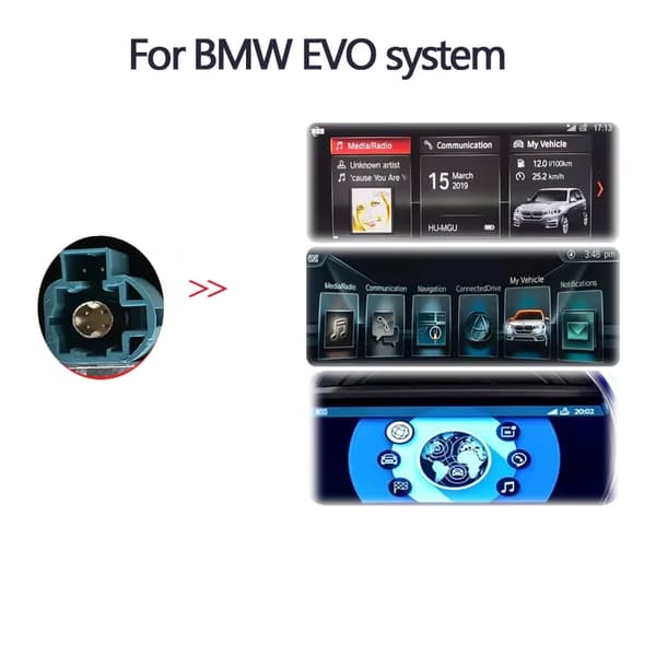 CarPlay-grænseflade, trådløs forbindelse, stemmestyring aktiveret,EVO ID5 ID6