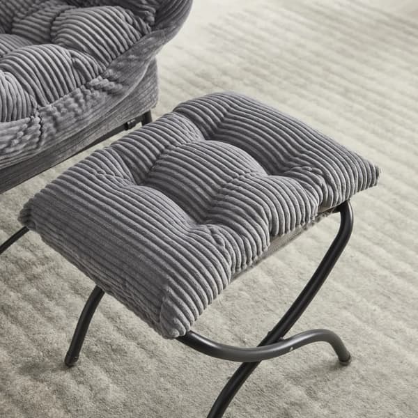 Chaiselong, Klädd Tyg, Modern Design,CQY-grå