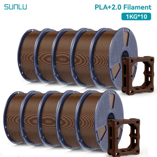 3D-printer filament, robust og fleksibel, højhastighedsprint,Kaffebrun