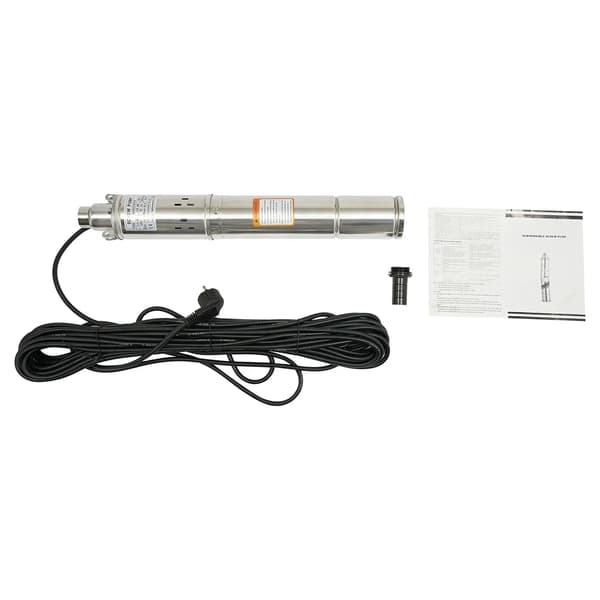 Undervands dybbrøndspumpe, høj effektivitet, holdbar konstruktion,220V, EU