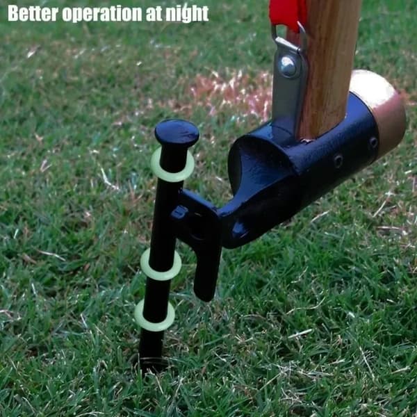 Silikontältspikringar, Luminös Funktion, Mångsidig för Camping,100pcs