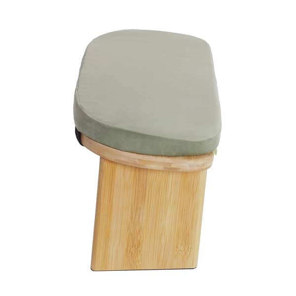 Meditationsstol, Foldbart Design, Ergonomisk Komfort,grøn