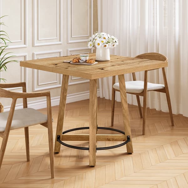 Spisebord, Pladsbesparende Design, Holdbar Konstruktion,Brun og Sort