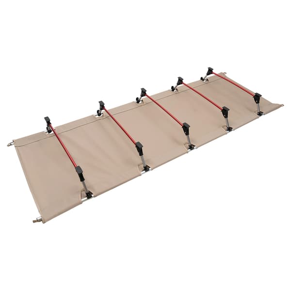 Camping seng, letvægts, sammenfoldelig design,Khaki