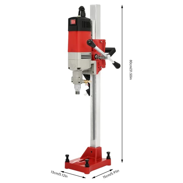 Kärnborr, 2300W Motor, 165 mm Maximal Diameter,Röd